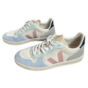Size 7 - VEJA V-10 Multico Natural Babe Suede Sustainable Streetwear